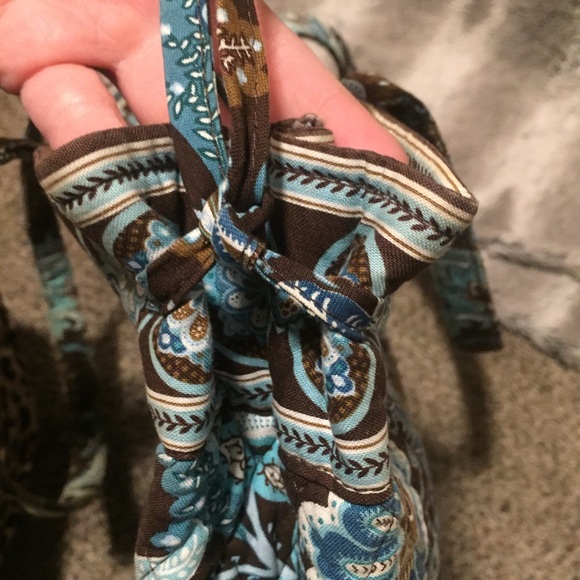 Vera Bradley Java Blue Shoulder Bag - Picture 6 of 6